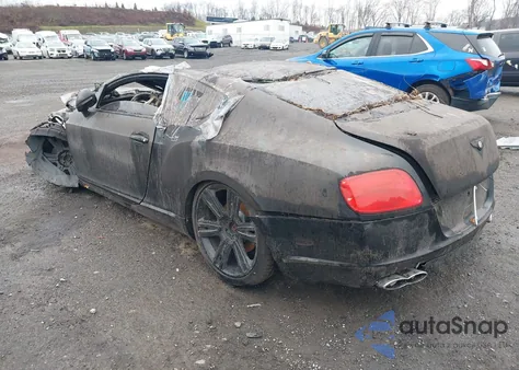 2013 Bentley Continental Gt V8 from USA, damaged, VIN SCBFT7ZA4DC0H24H7